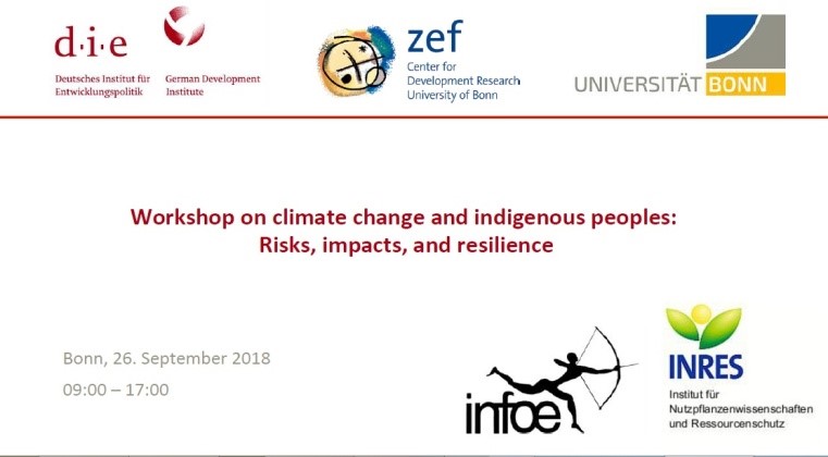 Workshop in Bonn fördert den interdisziplinären Austausch zum Thema ‚Klimawandel und indigene Völker: Risiken, Auswirkungen und Resilienz‘