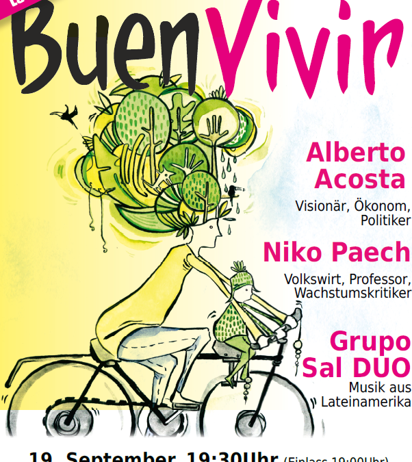 Buen Vivir – Konzert und Diskussion am 19. September in Köln