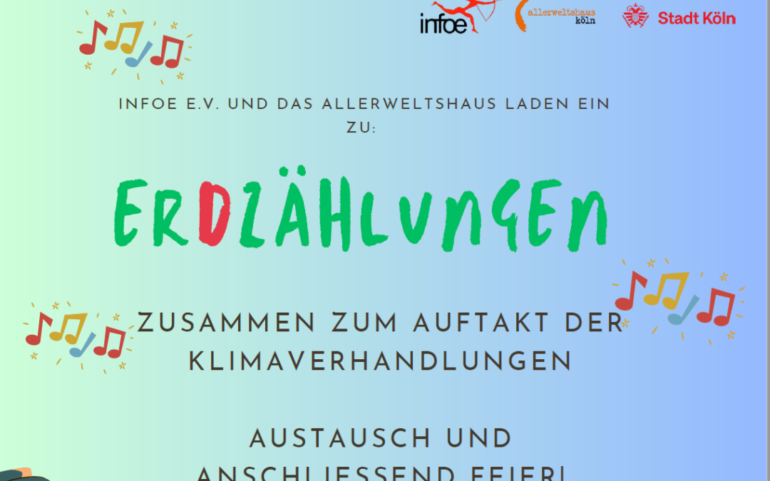 ErDzählungen – zusammen zum Auftakt der Klimaverhandlungen