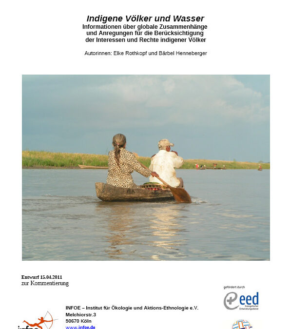 Neue Broschüre zu „Indigenen Völkern und Wasser“